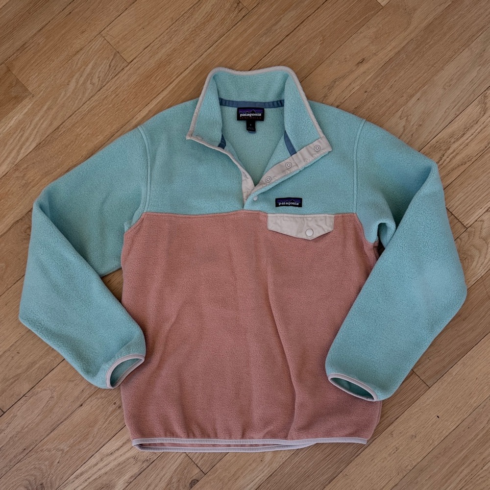 Patagonia Synchilla Snap T sweater pullover size small